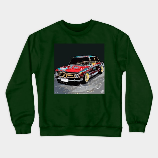 Flakey Paint Job Crewneck Sweatshirt by ConceptYellow